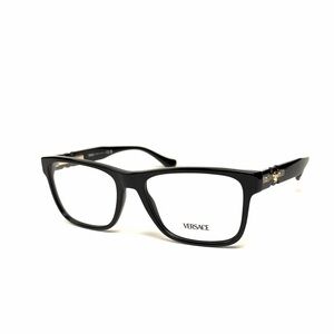 Versace Mod 3303 GB1 New Authentic Black Eyeglasses